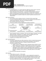 Download Research Methods Activity - Questionnaires by fkelly SN2881615 doc pdf