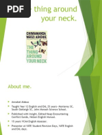 Download The Thing Around Your Neck study notes by Aaron SN288161976 doc pdf