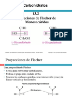Capitulo 13-2 Proyecciones de Fischer de Monosacáridos
