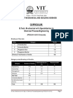 B.tech Mechanical With Specilization in Chemical Process Engg