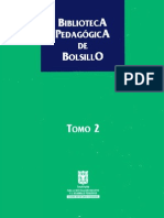 Biblioteca Pedagogica de Bolsillo Tomo 2
