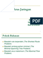 Pertemuan Ke 15 Model Arus Jaringan