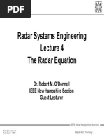 Airborne Pulse Doppler Radar Overview | PDF | Radar | Microwave