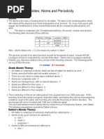 Atoms and Periodici