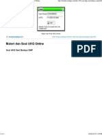 Download Soal UKG Seni Budaya SMP - Materi Dan Soal UKG Online by AmakBanu SN288173530 doc pdf