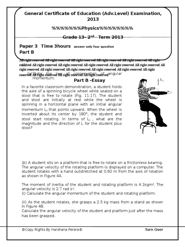Paper For Gce A L Rotation Waves
