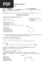 CONJUNTOS NUMÉRICOS