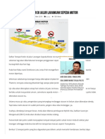 Daftar Tempat Parkir Di Jalur Larangan Sepeda Motor - Aktual Post PDF