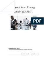CAPM Capital Asset Pricing Model 