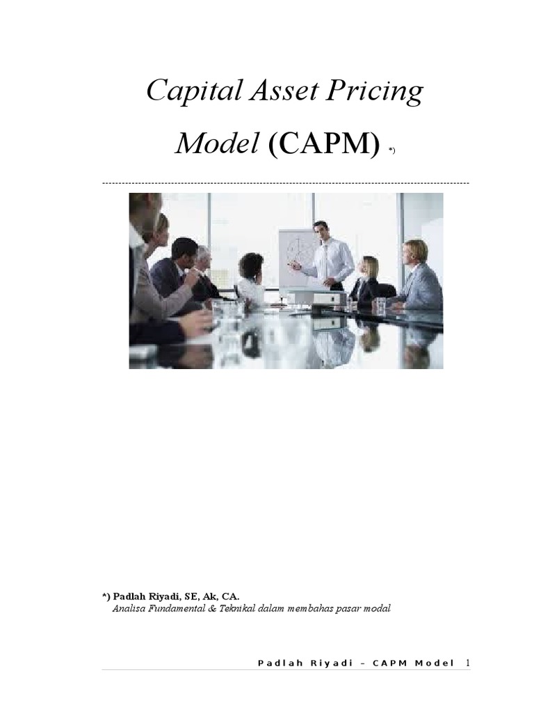 CAPM Capital Asset Pricing Model | PDF