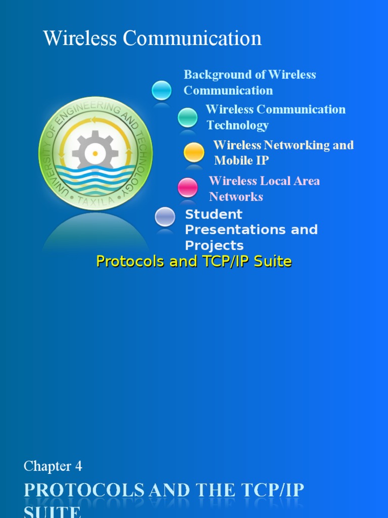 Overview of TCP/IP Protocol Suite | PDF | Osi Model | Internet Protocol ...