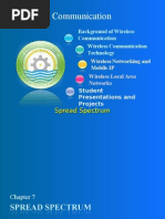 Wireless Communication: Spread Spectrum