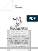 Ispitni Katalog Crnogorski 9 13