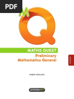 Download MATHS QUEST Preliminary Mathematics General 4th Edition by JIESHUN JASON WANG SN288180828 doc pdf