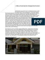 Rumah Dijual Di Bintara, 1 Miliar An Rumah Siap Huni - Dilengkapi Semi Furnished