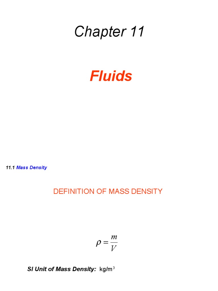 Chapter 11 Powerpoint Pdf Buoyancy Pressure