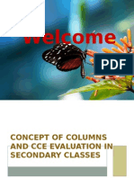 Concept of Columns and CCE Evaluation in Secondary
