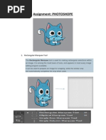 Assignment: PHOTOSHOPE: 1. Rectangular Marquee Tool
