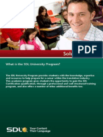 SDL2011 Academic Solution Brief 