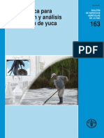 FAO 2007, Guía Técnica para Producción y Análisis de Almidón de Yuca