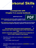 Module Three Interpersonal Skills Chapter 5 by BRUCE 08.15