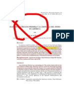 Baciero Carlos (2006) . - Juan de Solórzano Pereira y La Defensa Del Indio en América