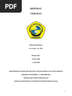 Download Referat Vertigo by Cliff Clarence Haliman SN288194126 doc pdf