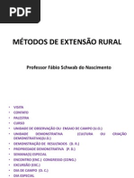 Métodos de Extensão Rural