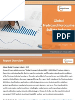 Global Hydroxychloroquine Sulfate Industry 2015: No. Pages:170