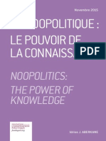 Idriss J. Aberkane: La Noopolitique: Le Pouvoir de La Connaissance