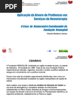 Arvore de Problemas Em Serviço de Hemoterapia Exemplo