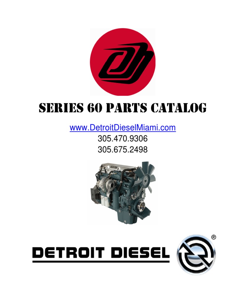 Detroit Diesel Engine Series 60 Parts Catalogue Pdf