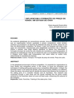 Fatores Que Influenciam Na Formaçao Do Preço de Venda