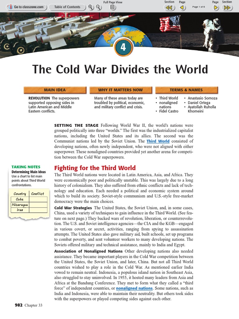 Cold War Conflicts in the Third World | PDF | Fidel Castro | Cold War