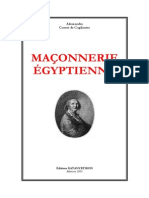 A. Cagliostro - Maconnerie Egyptienne