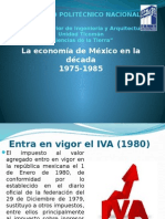 La economía de México en la década 1975-1985