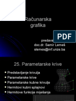 Parametarske Krive Hermit