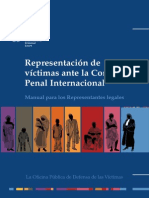 Representación de víctimas ante la Corte Penal Internacional- Manual para los Representantes Legales.pdf