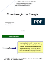 Co – Geração de Energia