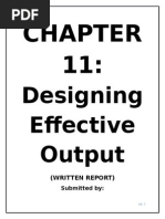 Chapter 11-Written Report