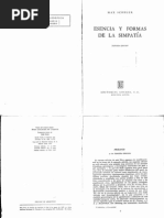 Max - Scheler - Esencia y Formas de La Simpatia