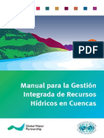 Manual Para La Gestión Integrada de Recursos Hídricos en Cuencas