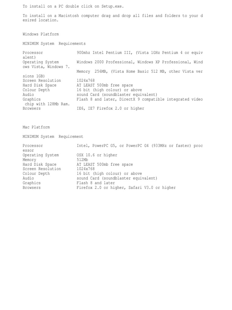 Readme | PDF | Technology & Engineering