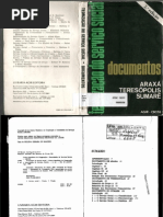 Teorização Do Serviço Social - Documentos de Araxa, Teresopolis e Sumaré