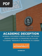 Academic Deception