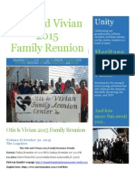Otis and Vivian 2015 Family Reunion Newsletter - v10 30 15
