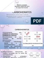 CARBOHIDRATOS: ESTRUCTURA, CLASIFICACIÓN Y FUNCIÓN