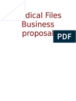 Medical Files Business Proposal