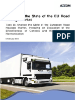 2014 02 05 State of the Eu Road Haulage Market Task b Report