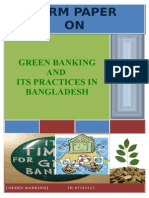 Green Banking and Its Practices in Bangladesh